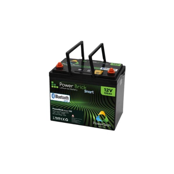 LFP Powerbrick + 12V 135Ah Blue Tooth