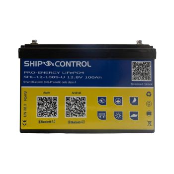 PRO-ENERGY LiFePO4 Litio 12,8V 100Ah Bluetooth