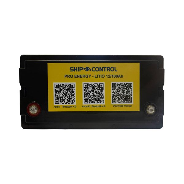 PRO-ENERGY LiFePO4 Litio 12,8V 100Ah Bluetooth - immagine 3