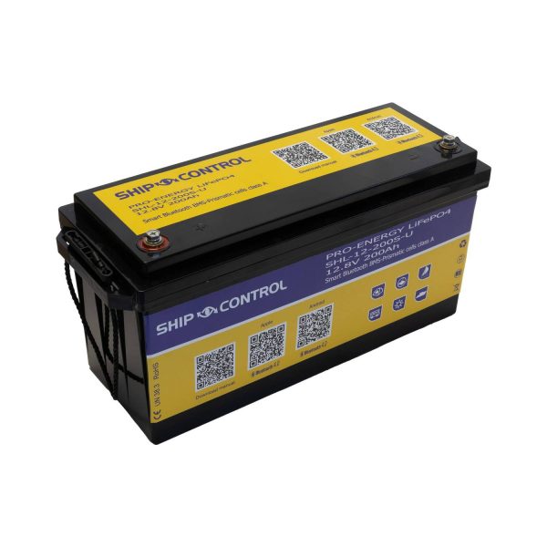 PRO-ENERGY LiFePO4 Litio 12,8V 200Ah Bluetooth - immagine 2