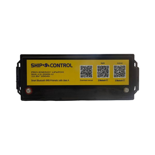 PRO-ENERGY LiFePO4 Litio 12,8V 200Ah Bluetooth - immagine 3