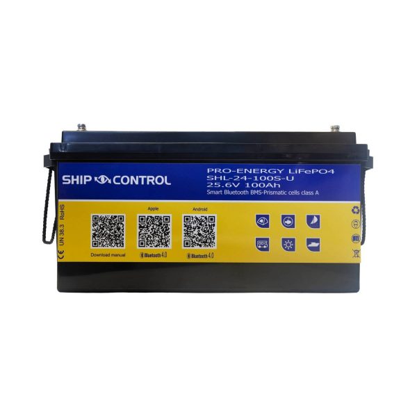 PRO-ENERGY LiFePO4 Litio 25,6V 100Ah Bluetooth