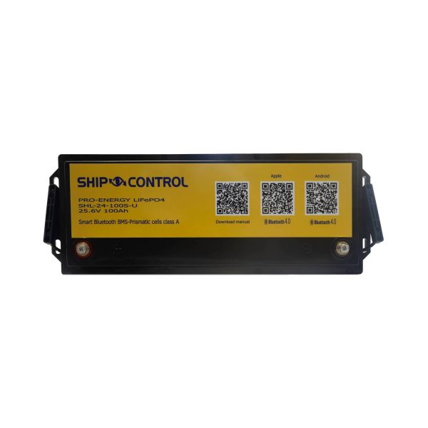 PRO-ENERGY LiFePO4 Litio 25,6V 100Ah Bluetooth - immagine 3