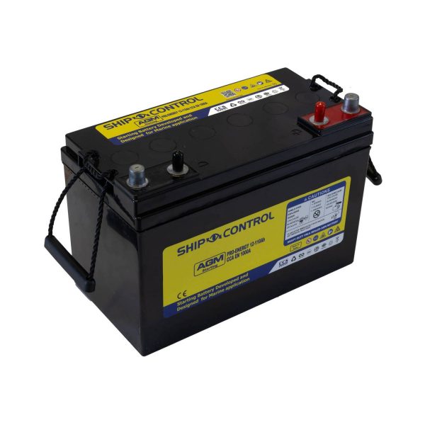 PRO-ENERGY AGM Batteria 12-110 Ah Starting - immagine 2