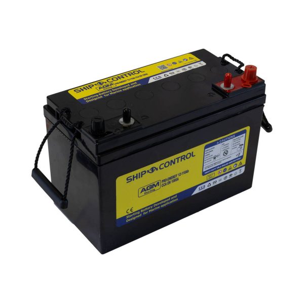 PRO-ENERGY AGM Batteria 12-110 Ah Starting - immagine 3